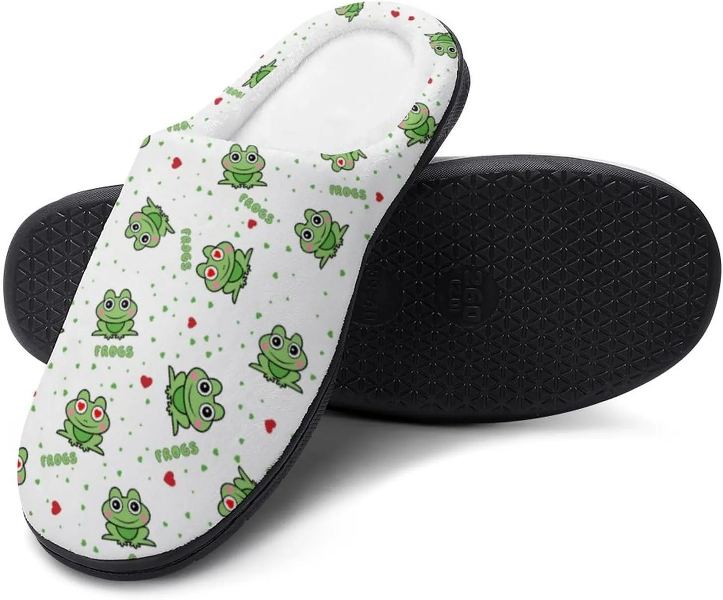 Halloween Checkered Clog Slippers For Men Non-Slip House Slippers Women's Cotton Slippers Slip-On Shoes Indoor Outdoor