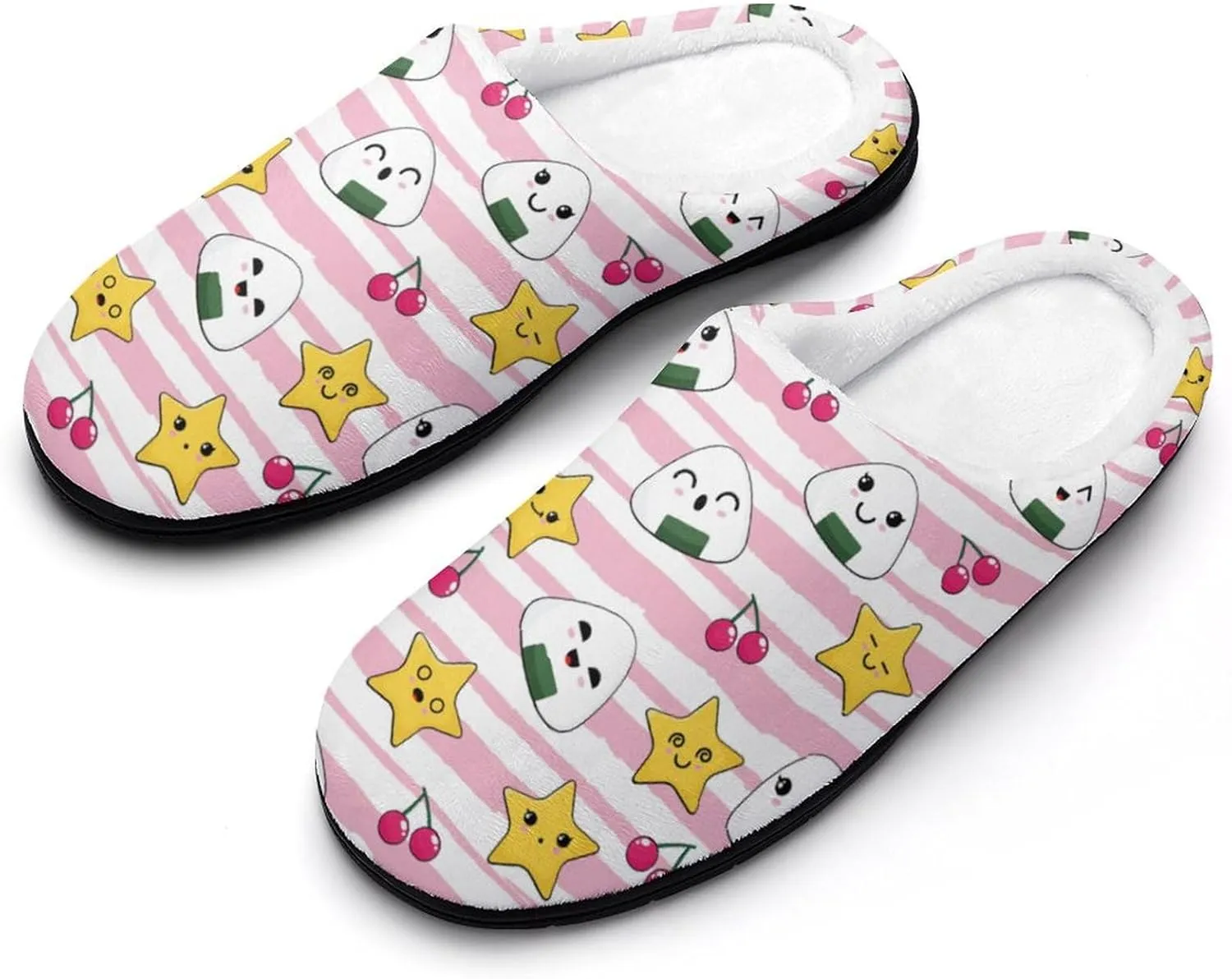 Halloween Checkered Clog Slippers For Men Non-Slip House Slippers Women's Cotton Slippers Slip-On Shoes Indoor Outdoor