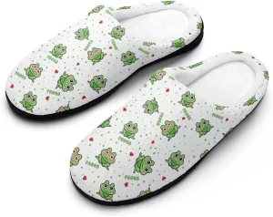 Halloween Checkered Clog Slippers For Men Non-Slip House Slippers Women's Cotton Slippers Slip-On Shoes Indoor Outdoor