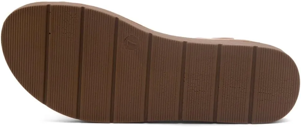 Herstyle Monday Womens Open Toes One Band Ankle Strap Flat Sandals