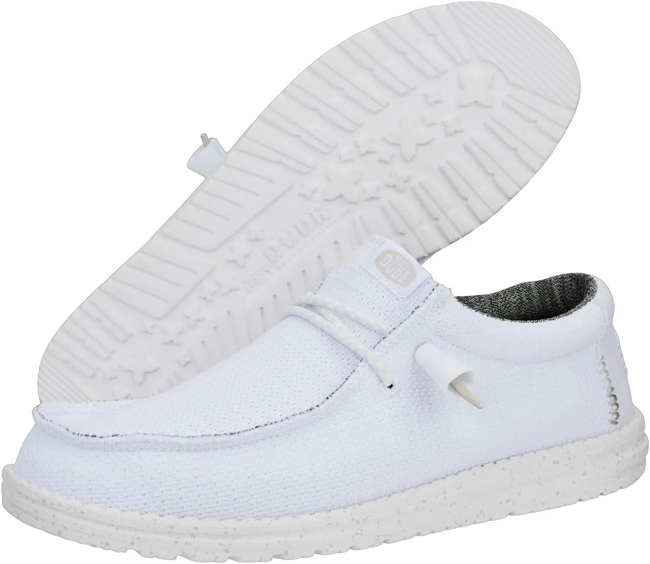Hey Dude Wally Sport Mesh | Men's Shoes | Men's Slip On Loafers | Comfortable & Light-Weight