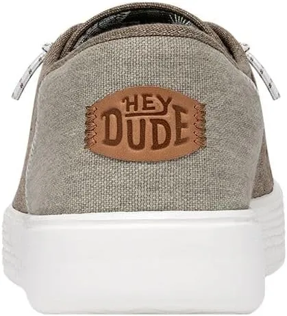 Hey Dude Women's Conway Craft Linen Slip On Sneakers