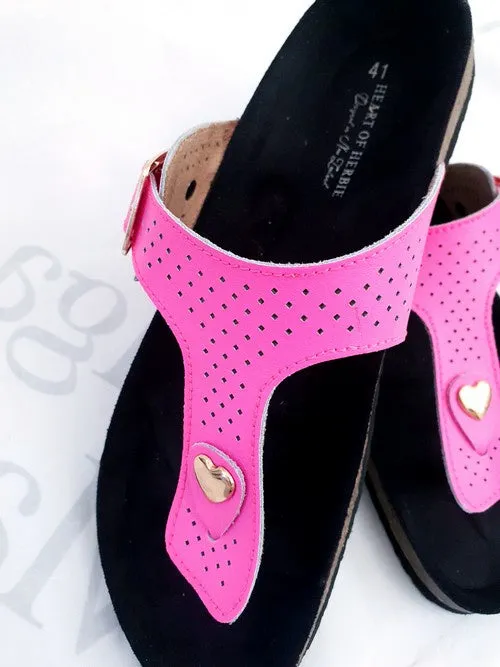 HM Neon Pink Hedda Sandal