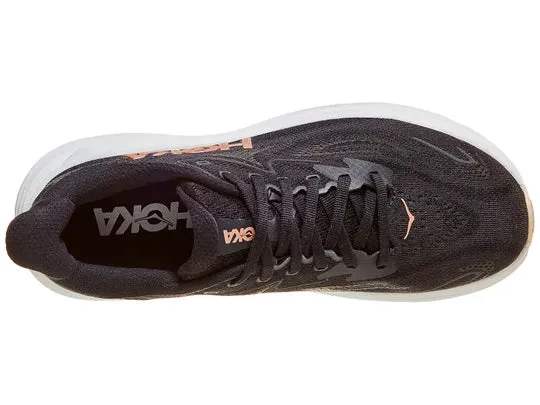 Hoka | Clifton 10 | Women's | Black/Rose Gold