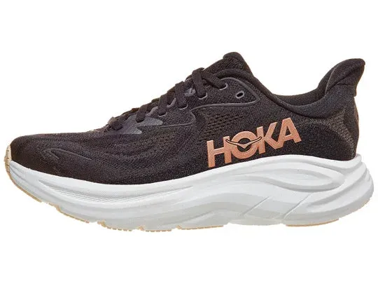 Hoka | Clifton 10 | Women's | Black/Rose Gold