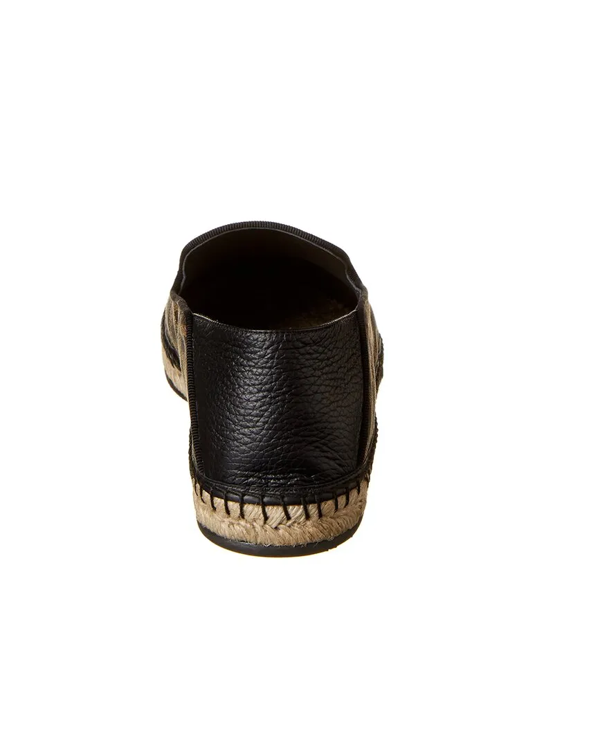 Hot price drop Leather-Trim FF Espadrille Popular choice FENDI