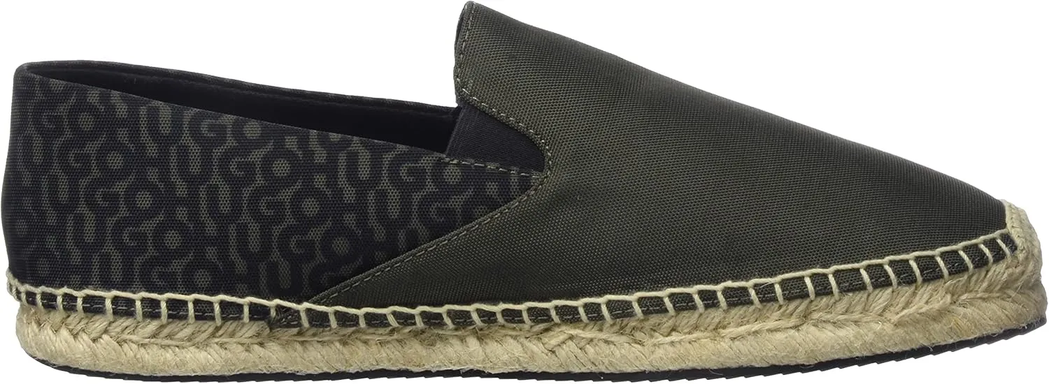 HUGO Men's Modern Espadrille Wedge Sandal