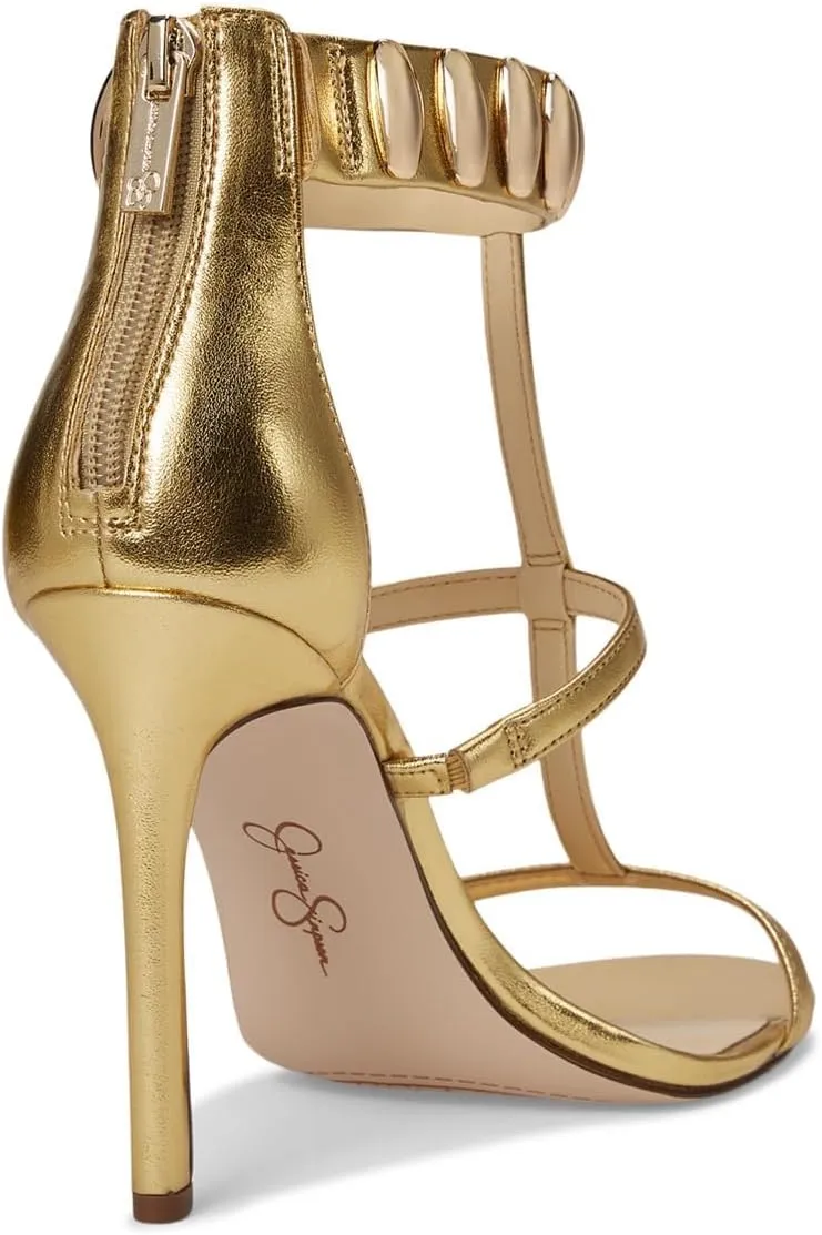 Jessica Simpson Women's Juniya Studded Heeled Sandals