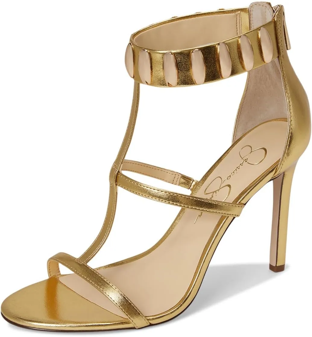 Jessica Simpson Women's Juniya Studded Heeled Sandals