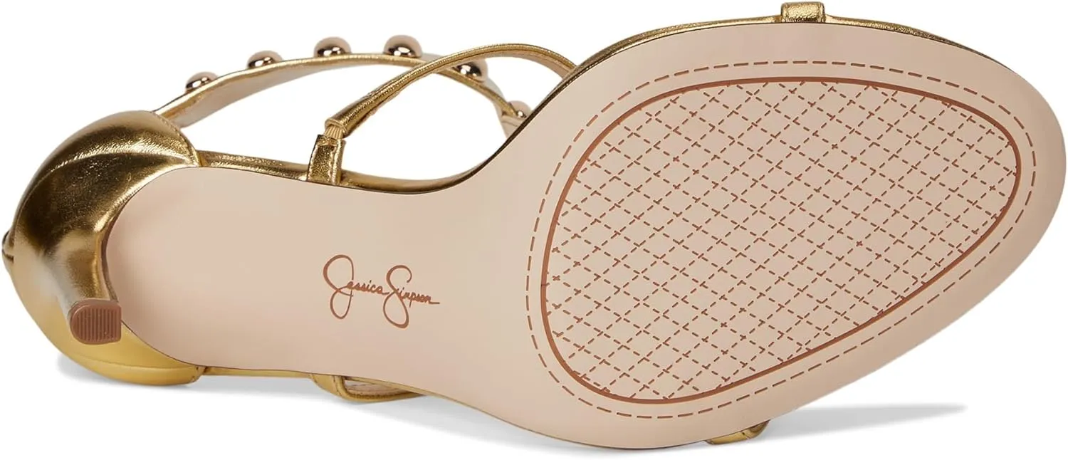 Jessica Simpson Women's Juniya Studded Heeled Sandals