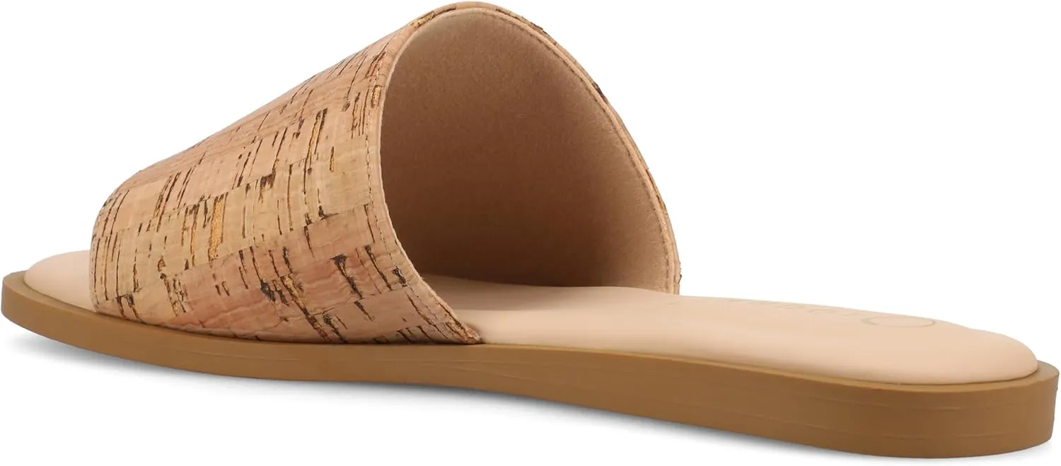 Journee Collection Women's Prisilla Slide Sandal