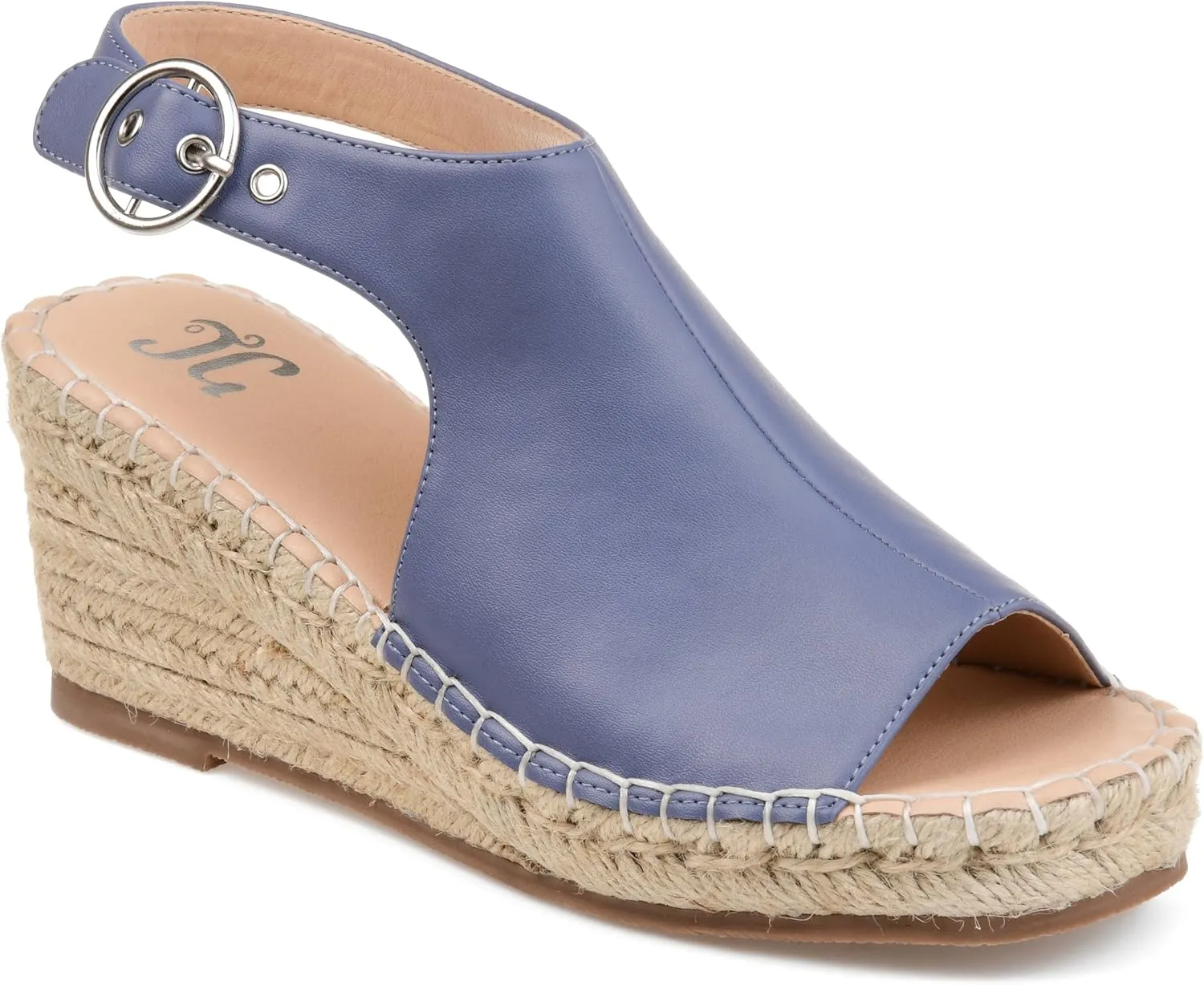 Journee Women's Crew Espadrille Wedge Sandals