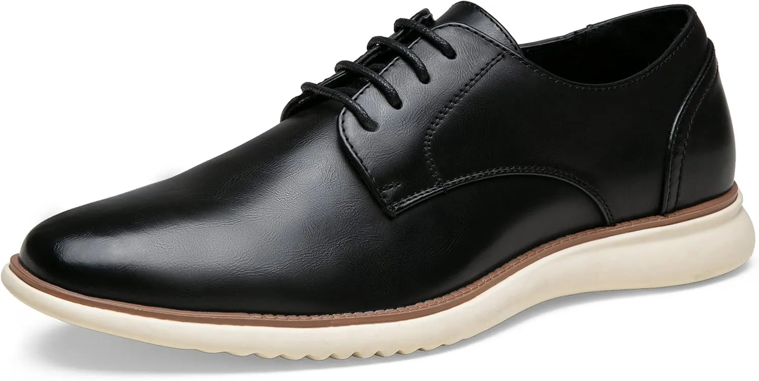 Jousen Men's Dress Shoes Brogue Formal Lace Up Oxfords Shoes