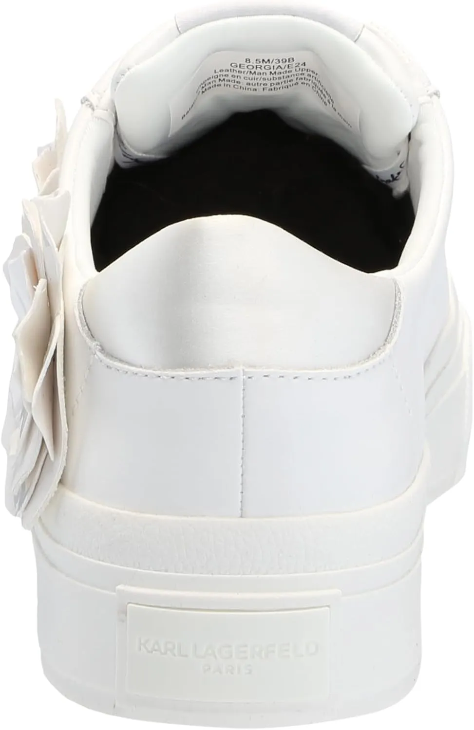 KARL LAGERFELD womens Georgia Lace Up Sneaker