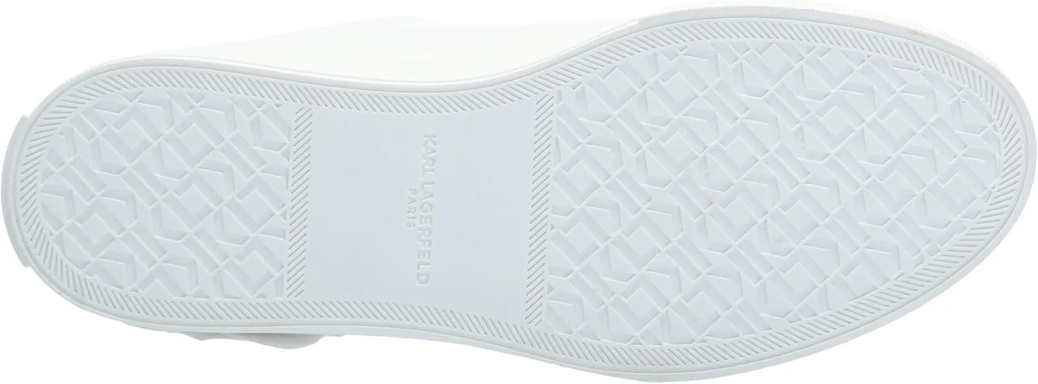 KARL LAGERFELD womens Georgia Lace Up Sneaker
