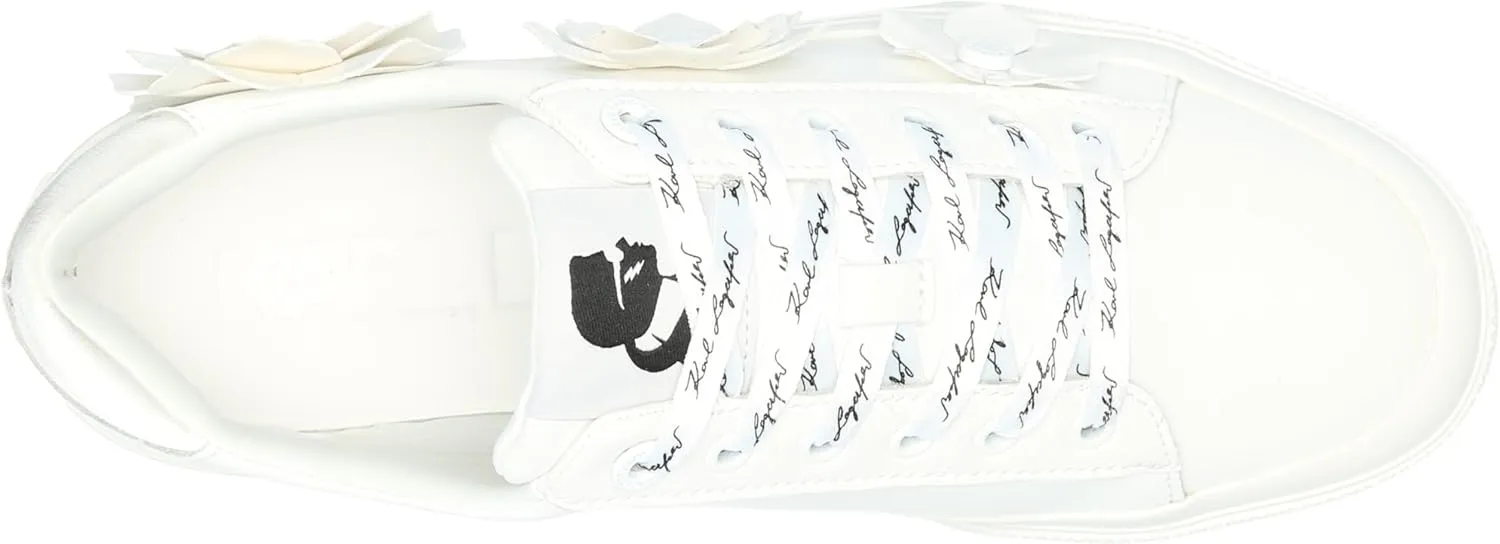 KARL LAGERFELD womens Georgia Lace Up Sneaker
