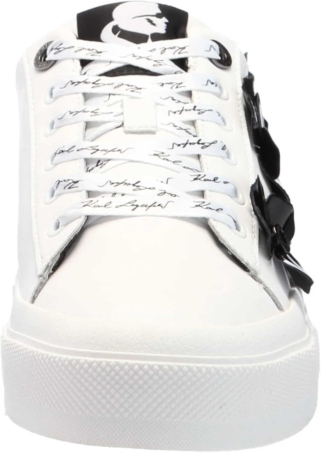 KARL LAGERFELD womens Georgia Lace Up Sneaker