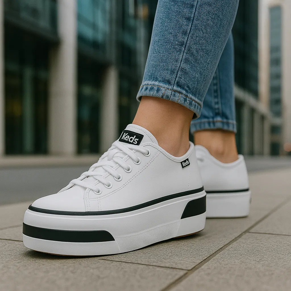 KEDS TRIPLE UP BUMPER WHITE