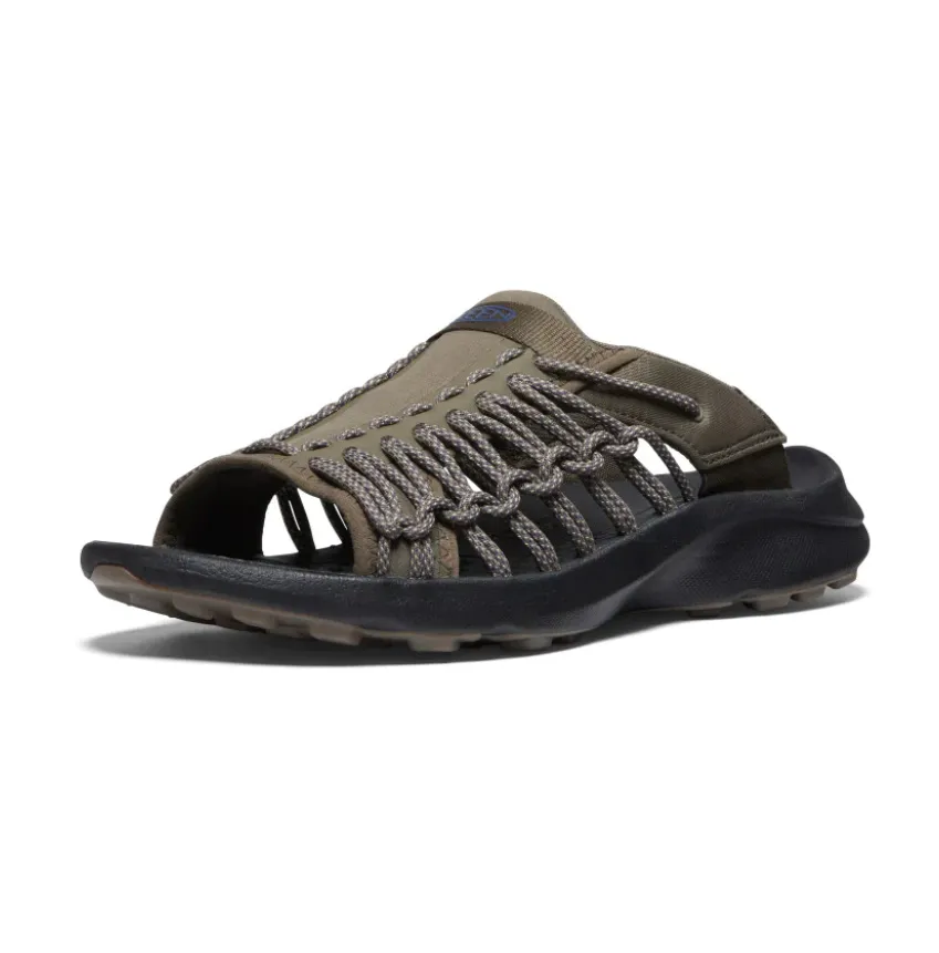 KEEN UNEEK SNK Slide Sandal Canteen/Black 1027183 Men (LF)
