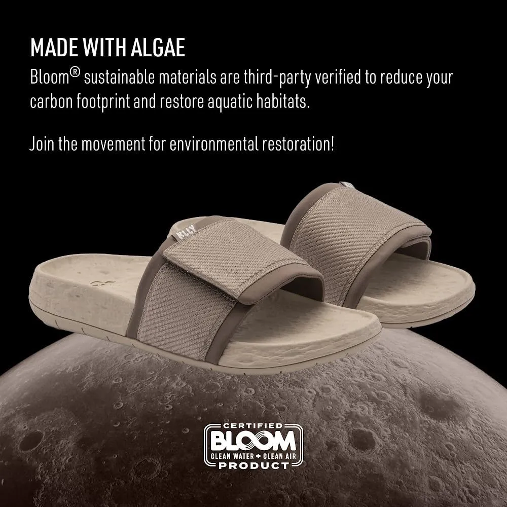 Kelly Slater Apollo Mens Slides | Water Resistant | Men's Beach Sandals | Mens Sandals | Slides For Men | Eco Friendly | Arch Support | Beach Shoes Men