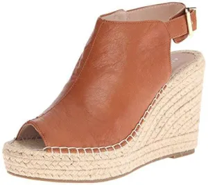 Kenneth Cole New York Olivia Espadrille Wedge Sandal Medium Brown 75 M Us