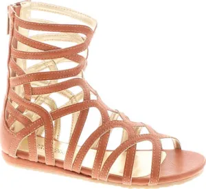 Kenneth Cole Reaction Triump Mid Gladiator Sandal (Little Kid/Big Kid), Natural, 13 M US Little Kid
