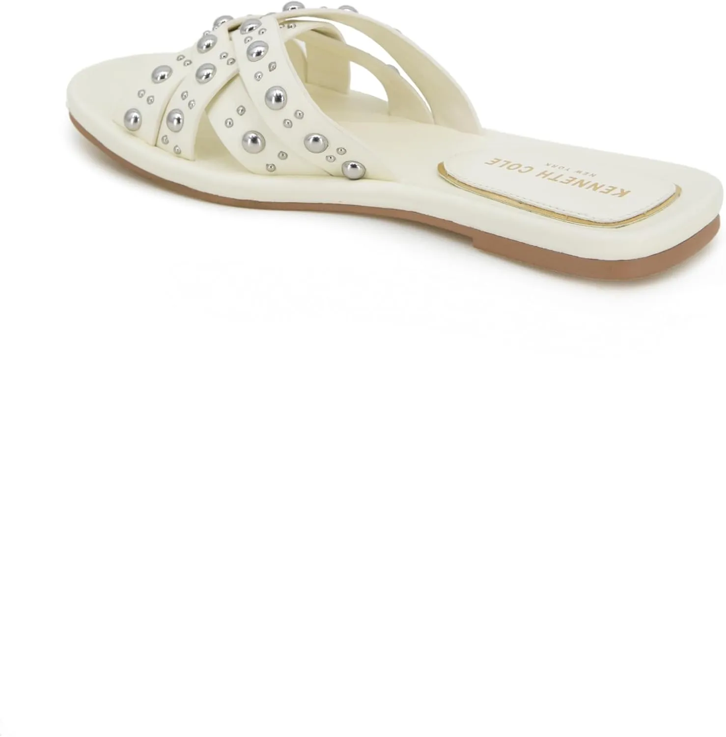 Kenneth Cole Women's Jula Stud Flat Sandal