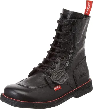 Kickers Women's Derby Wheeled Heel Shoe