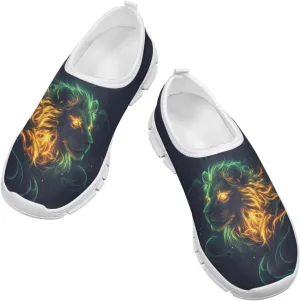 Kid Boys Tennis Gym Shoes Slip On Sneakers Girls Running Athletic Shoe
