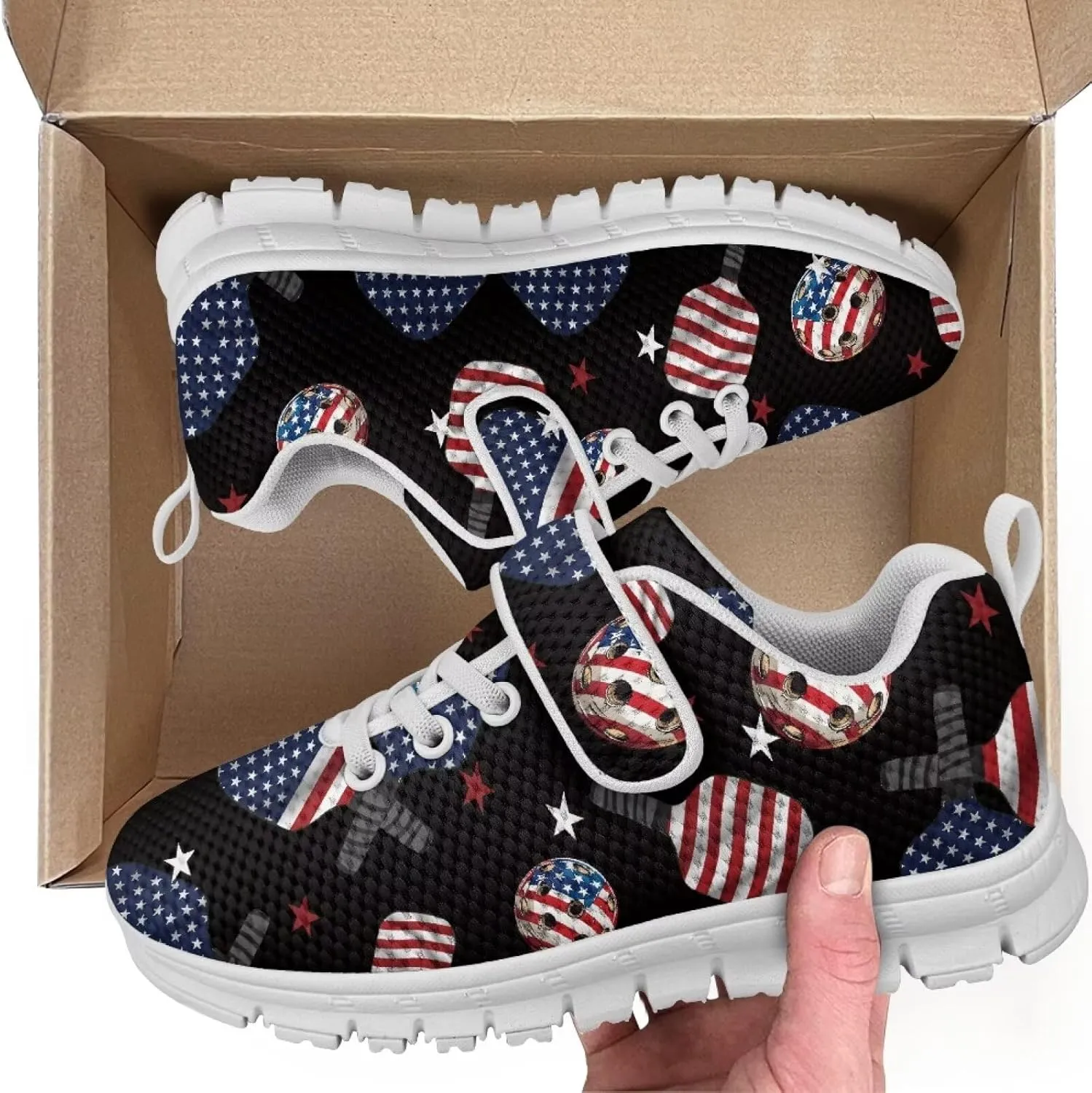Kids Pickleball Sneakers Size 11 to 15,Boys Girls Spring Jogging Shoes Breathable Athletic Shoes with One Strap