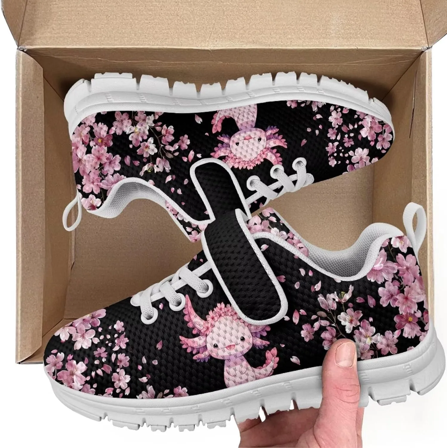 Kids Spring Casual Sneakers Size 11 to 15,Boys Cartoon Single Buckle Jogging Shoes Girls Uniform-Dress Shoes