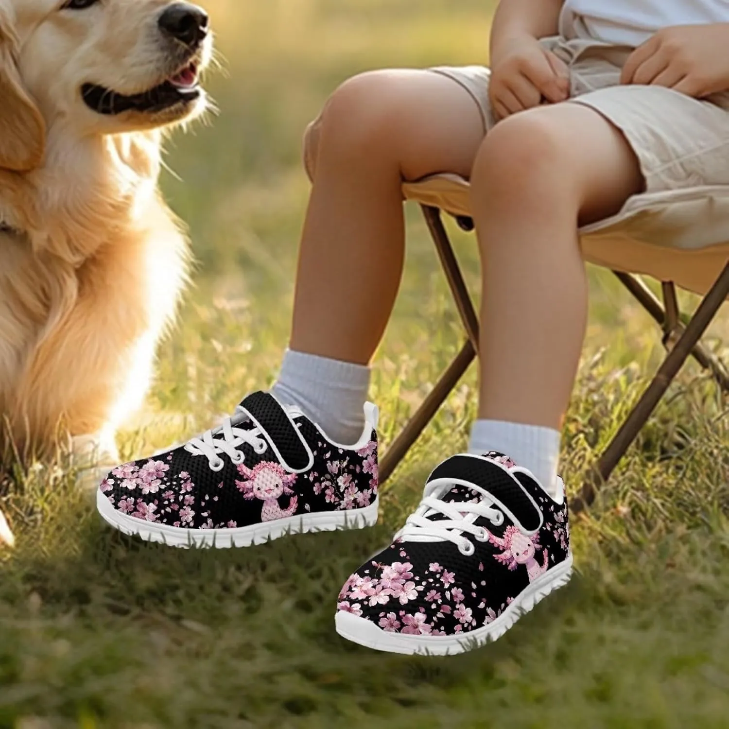 Kids Spring Casual Sneakers Size 11 to 15,Boys Cartoon Single Buckle Jogging Shoes Girls Uniform-Dress Shoes
