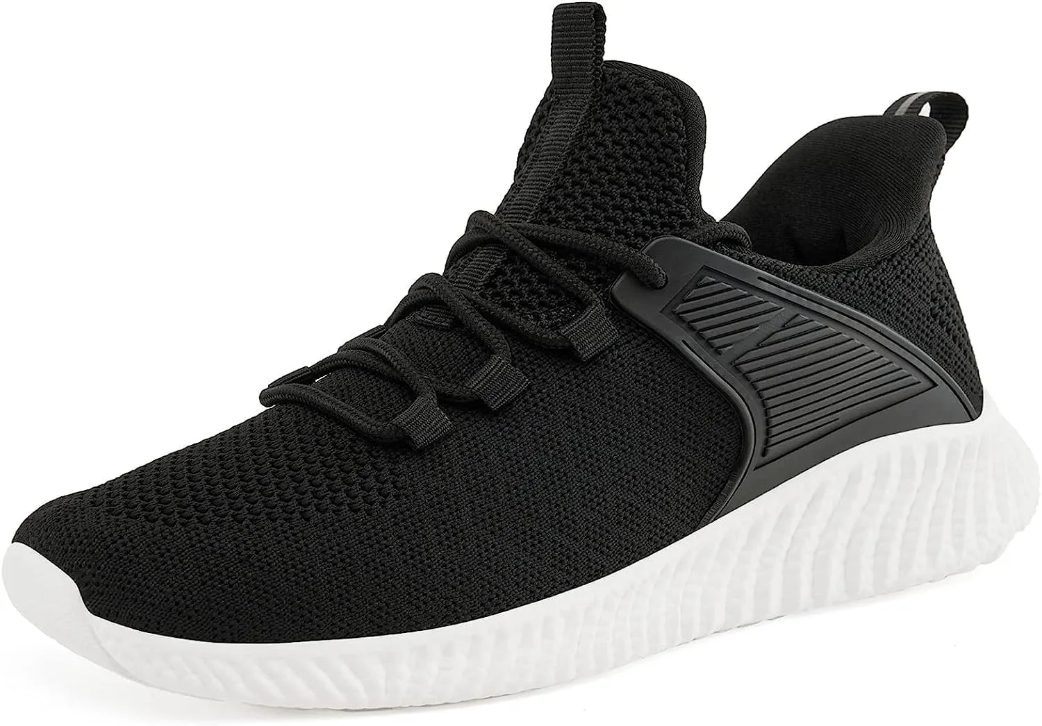 KPP Walking Shoes for Men Breathable Tennis Running Gym Sneakers Slip On Memory Foam Shoes