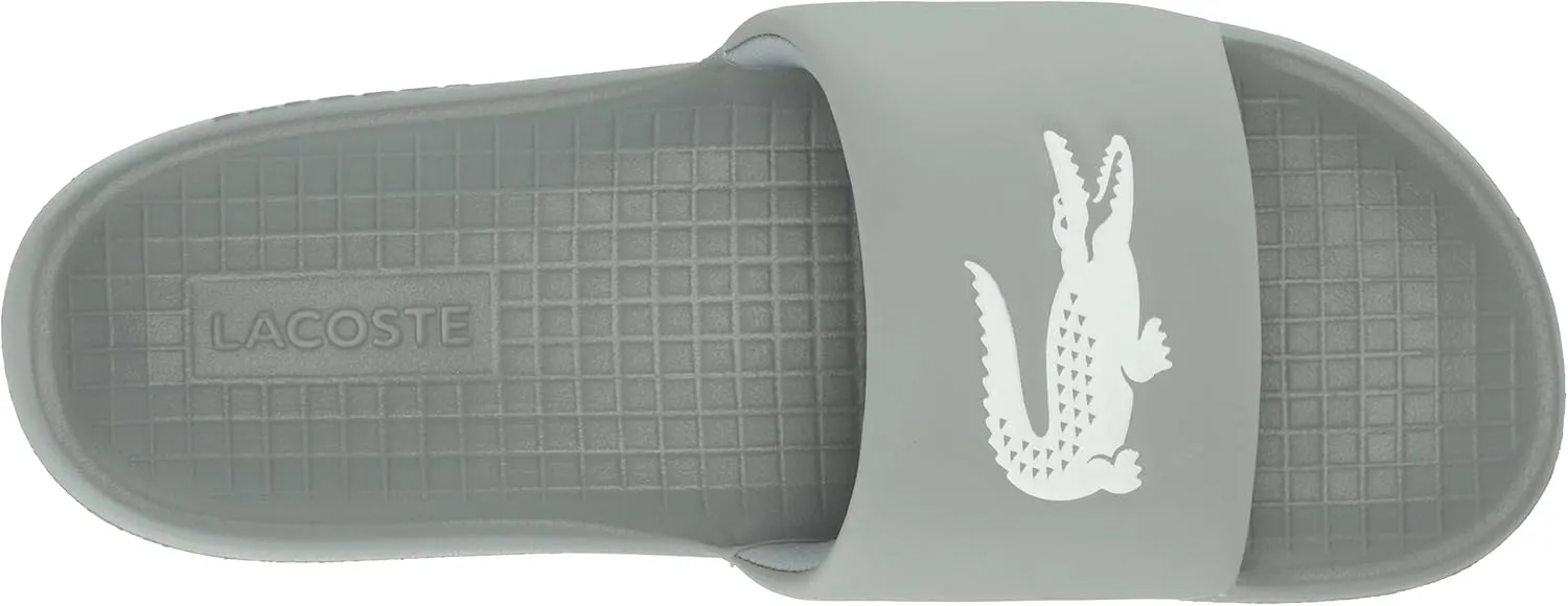Lacoste Men's Croco 1.0 Slide Sandal
