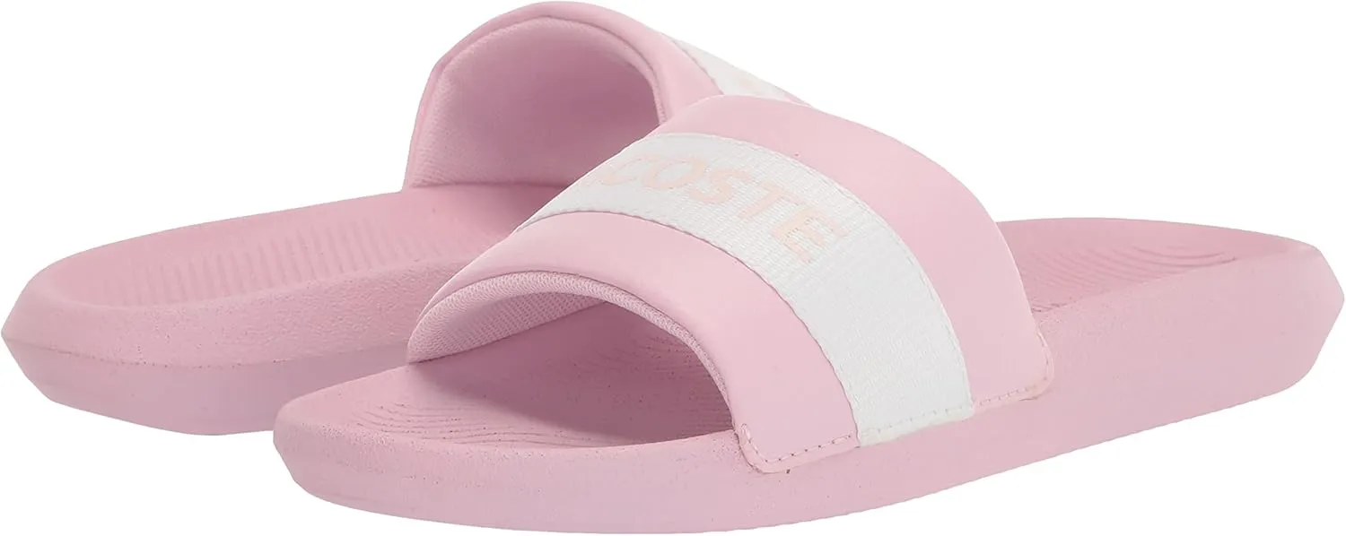 Lacoste Women's Croco Slide Sandal