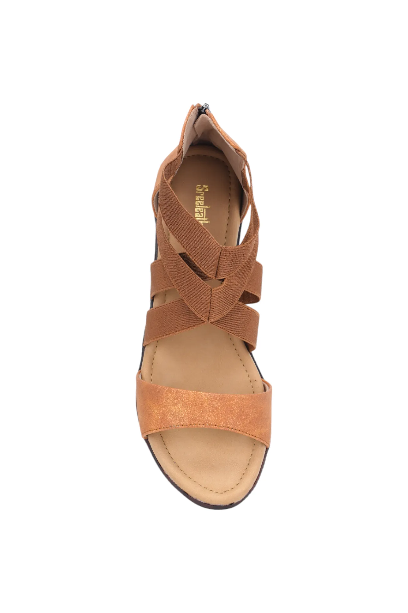 Ladies Gladiator Heel Sandal 911407