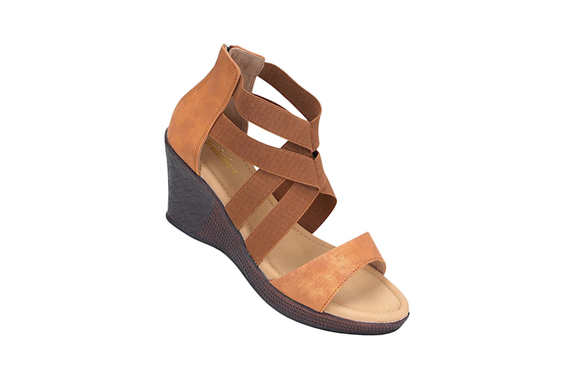 Ladies Gladiator Heel Sandal 911407