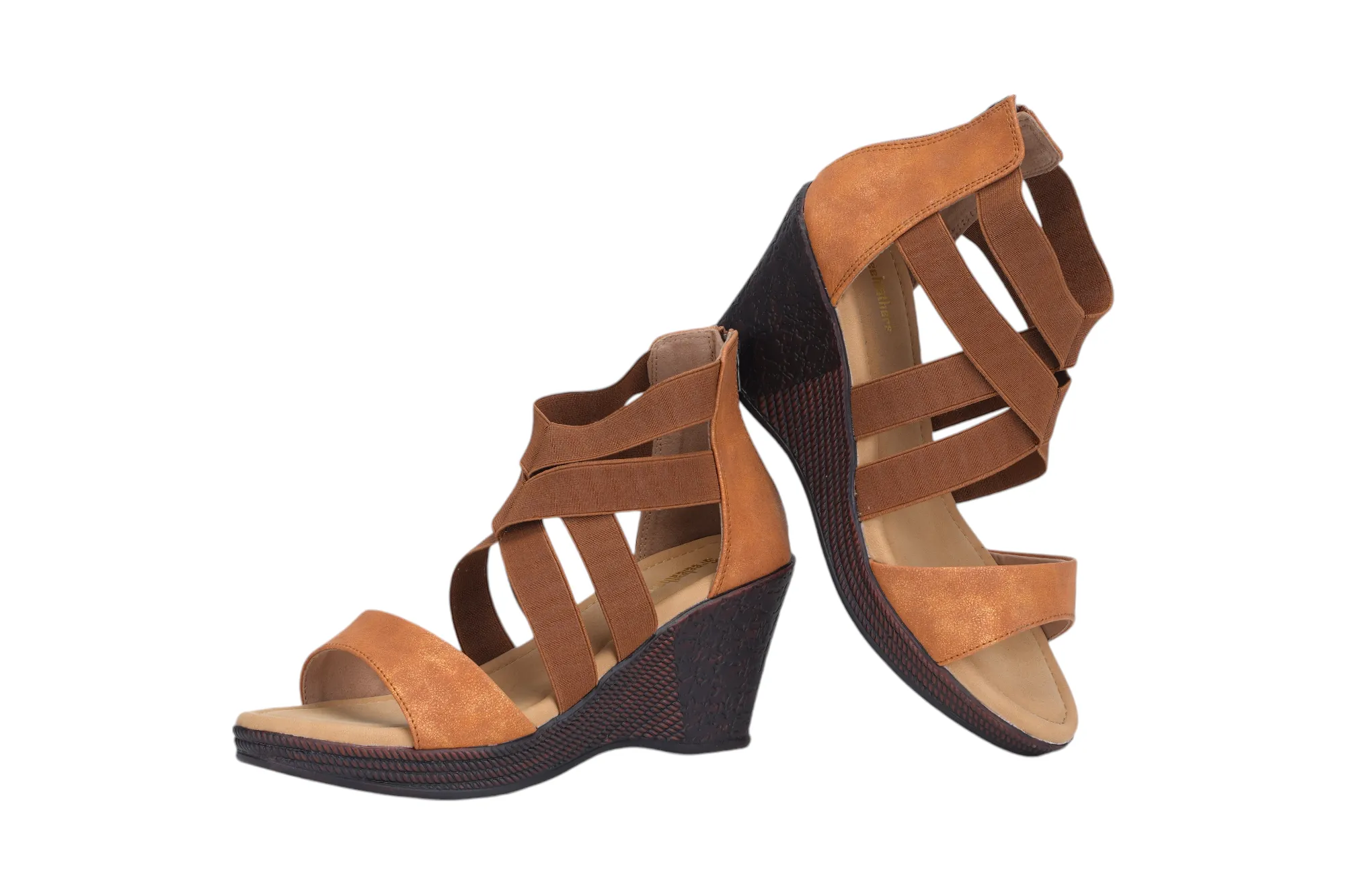 Ladies Gladiator Heel Sandal 911407
