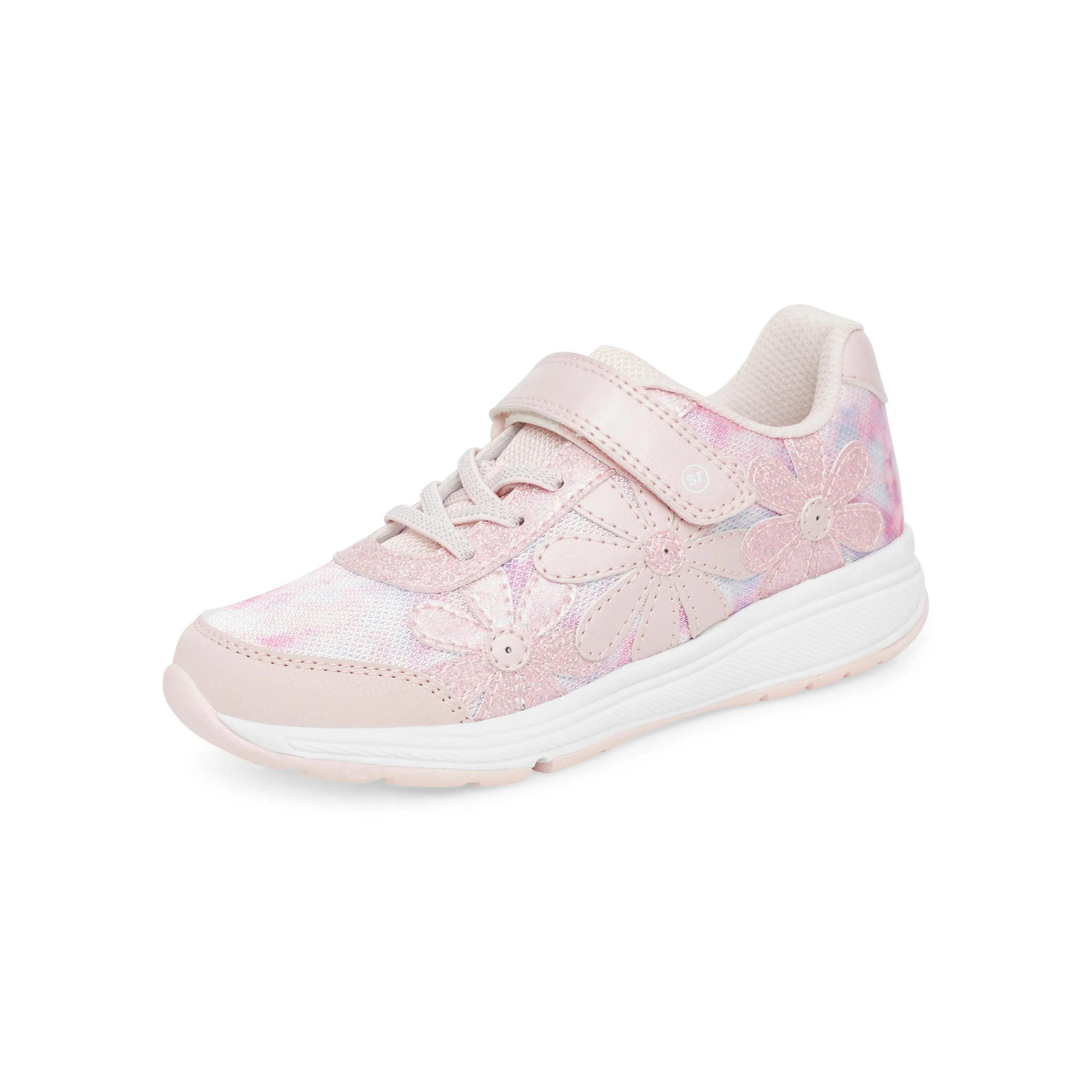 Light-Up Glimmer Sneaker - Big Kid Blush