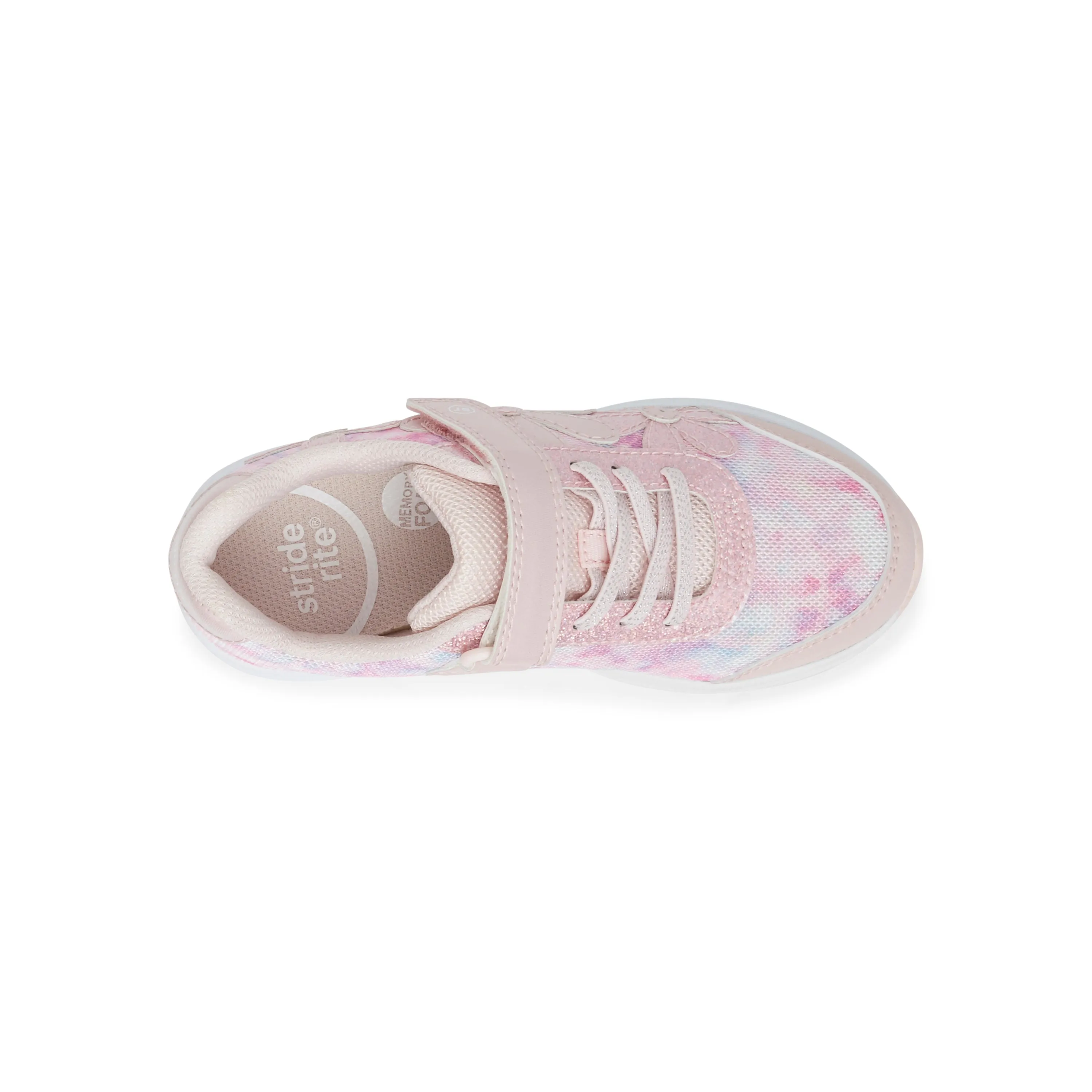 Light-Up Glimmer Sneaker - Big Kid Blush