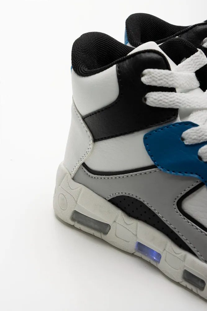 Light Up High Top Sneaker White