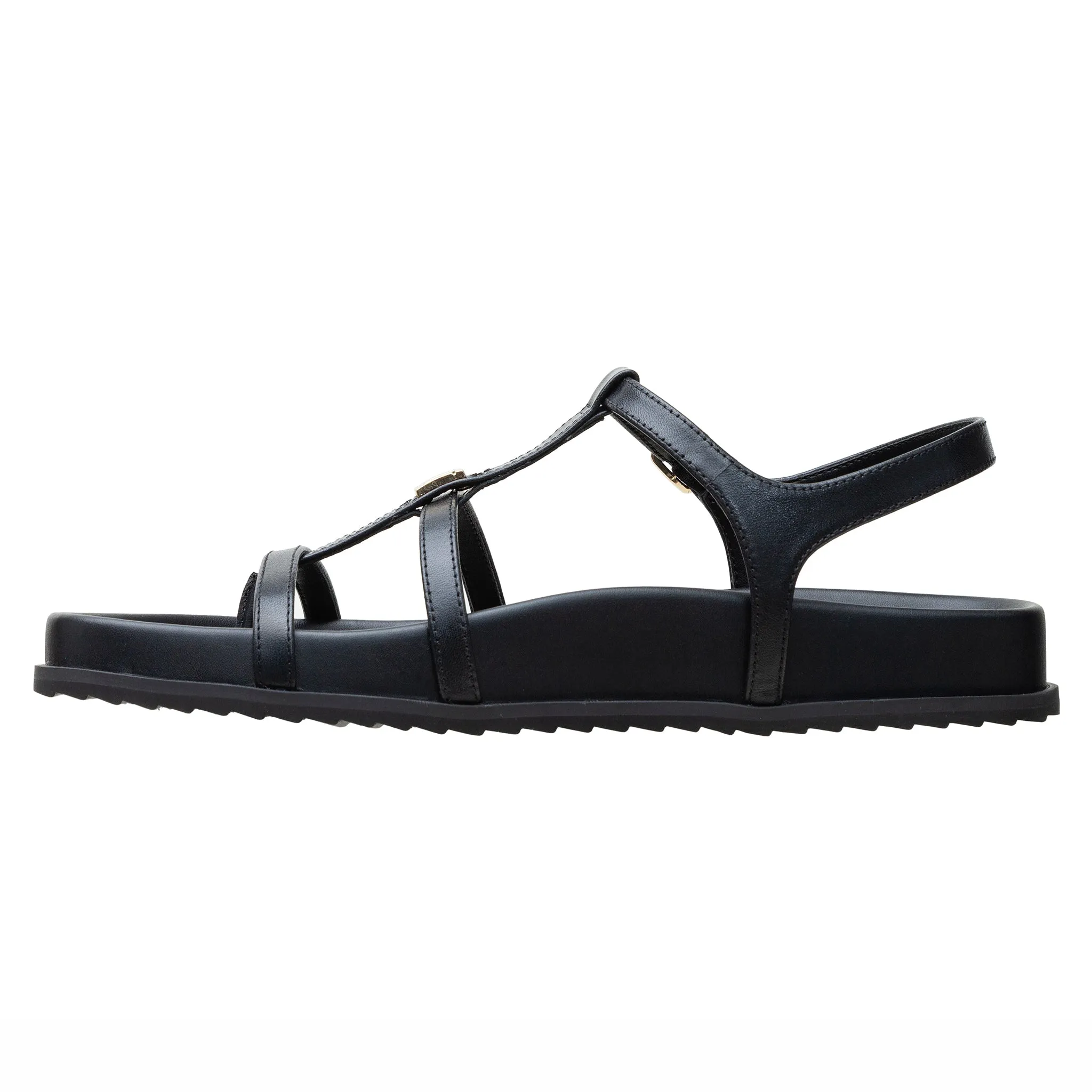 LILITH | Leather Footbed Sandals
