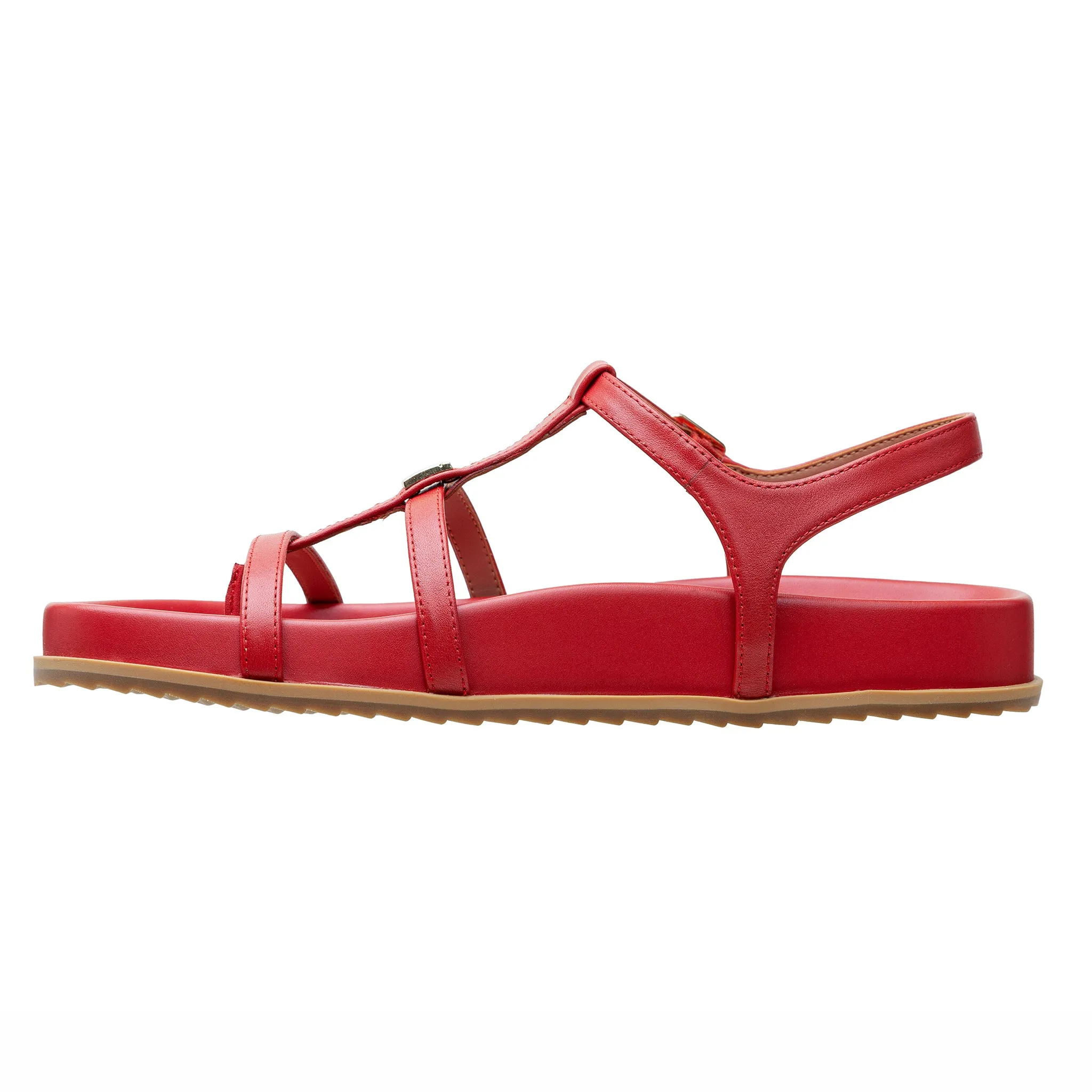 LILITH | Leather Footbed Sandals