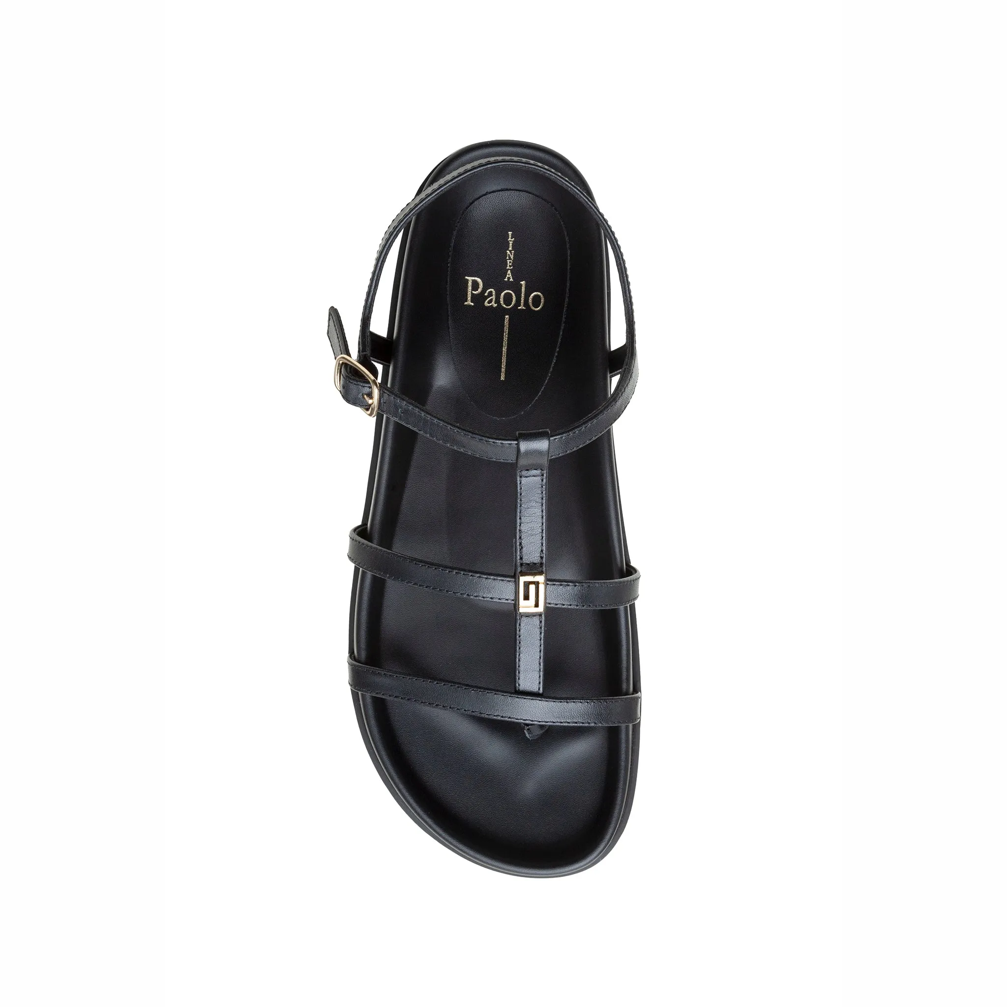 LILITH | Leather Footbed Sandals