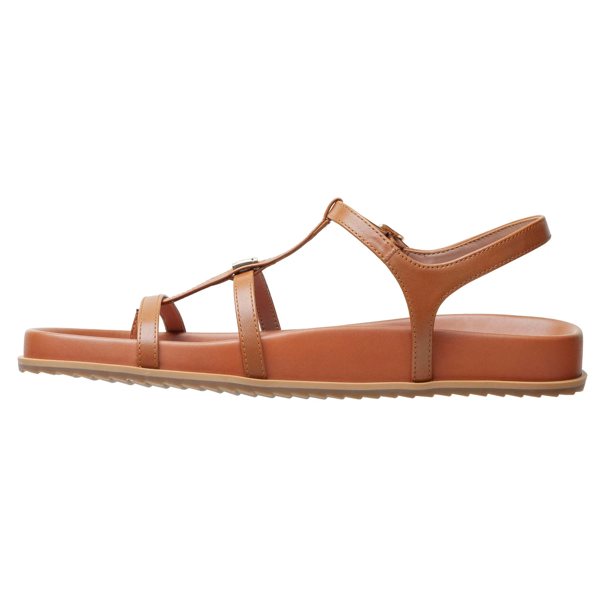 LILITH | Leather Footbed Sandals