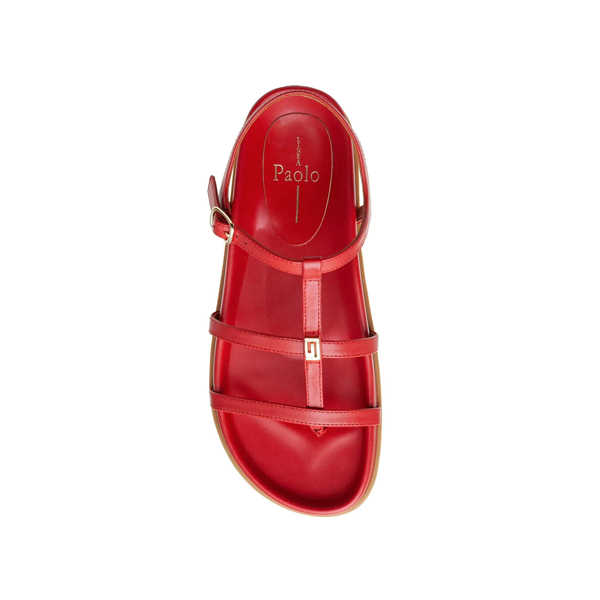 LILITH | Leather Footbed Sandals