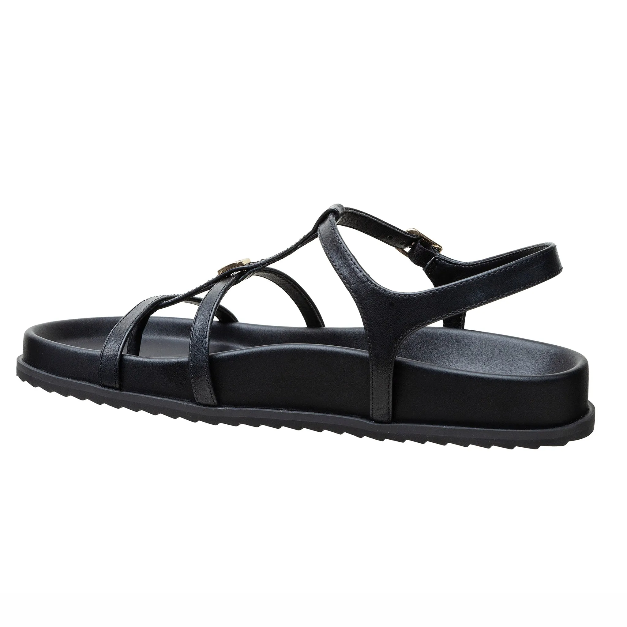 LILITH | Leather Footbed Sandals