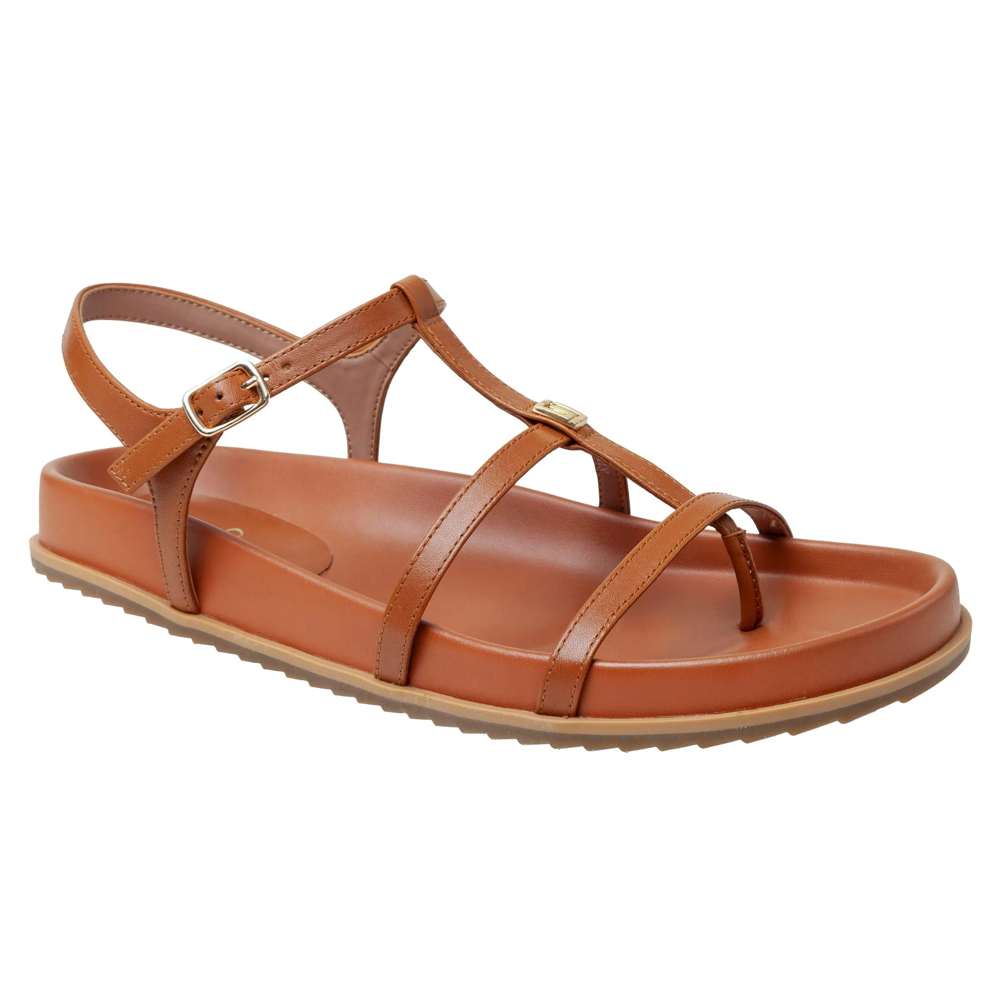 LILITH | Leather Footbed Sandals