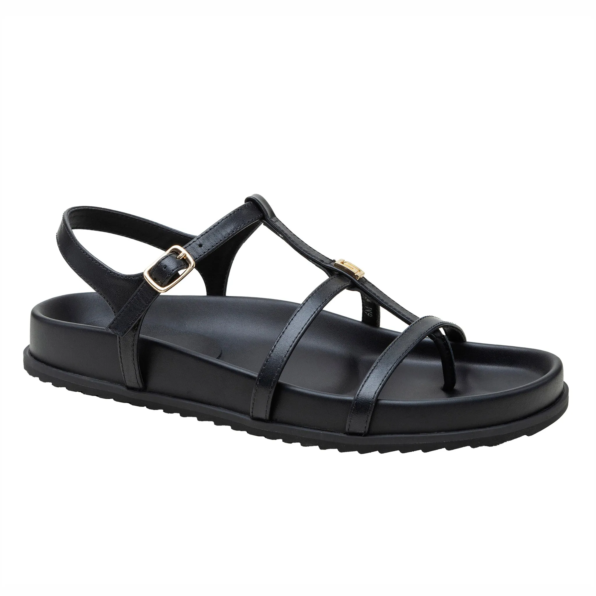 LILITH | Leather Footbed Sandals