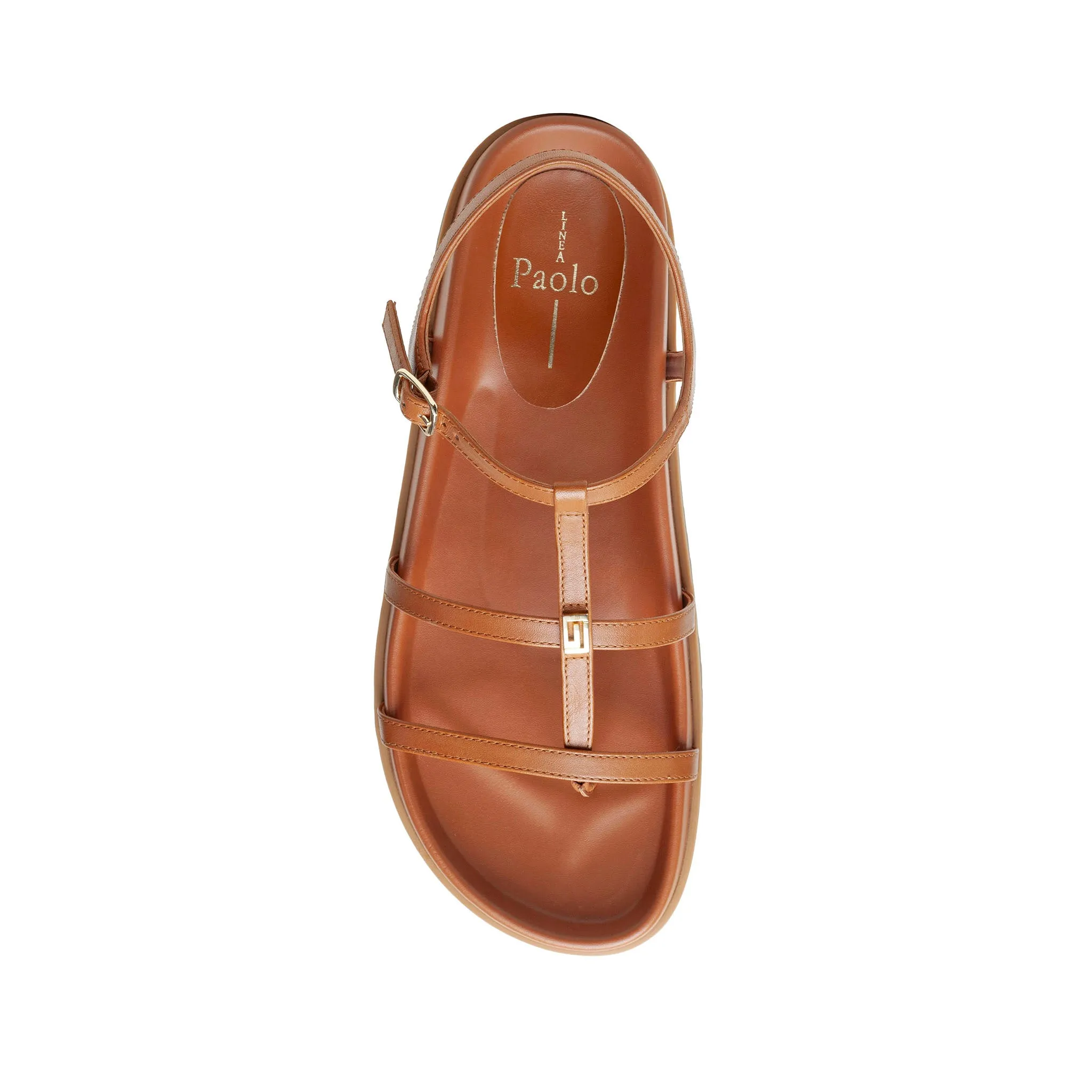 LILITH | Leather Footbed Sandals